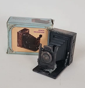 Vintage Druckguss Miniatur Kamera Bleistiftspitzer - Bild 1 von 15