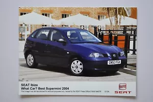 Foto Stampa Auto - 2004 SEAT Ibiza - Best Supermini 2004 - Foto 1 di 1