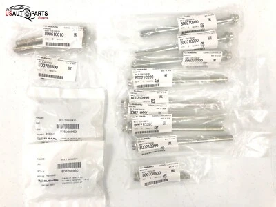 Kit de pernos de bloque principal y estuche genuino Subaru para Forester Legcay Turbo y no + 90-21 Foto 1 de 4