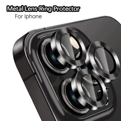 Metal Lens Ring Protection Film For iPhone 16 pro 15 pro 12 pro 13 pro 14Plus 11 - Image 1 of 4