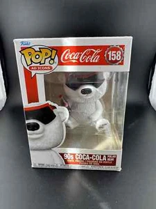 Funko Pop 90s CocaCola Polar Bear 158 Ad Icons Series Vinyl Figure - Picture 1 of 5