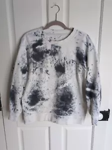 Lululemon Women's Brown Camo Perfectly Oversized Crewneck Sweatshirt Size 6 - Picture 1 of 4