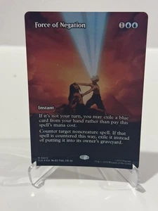 Force Of Negation (Borderless) - MTG Avatar: The Last Airbender - Foil - 0013 NM - Picture 1 of 2