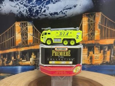 Camión de bomberos Matchbox Premiere Fire Collection Denver Airport... “SUELTO” Foto 1 de 4
