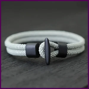 51Luckind schlichtes Design Milan Seil Armband Handarbeit Herren Damen Outdoor Survival - Bild 1 von 38