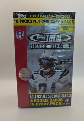 2007 Topps Total NFL Football Card 11 Pack Box Factory Sealed - Image 1 of 4