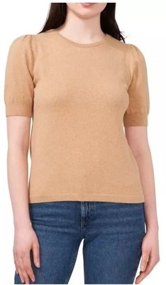 Suéter Vince Camuto Para Mujer Ligero Perla Cierre Botón Manga Corta XL Foto 1 de 4