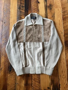Remington Vintage Suede And Sweater Jacket Size L - Picture 1 of 11