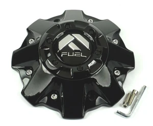 NEW Fuel Off-Road Gloss Black 5 / 6 Lug Bolt On Wheel Center Cap 1001-63GB - Bild 1 von 3