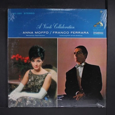 ANNA MOFFO / FRANCO FERRARA: a verdi collaoration RCA 12" LP 33 RPM Sealed - Image 1 of 2
