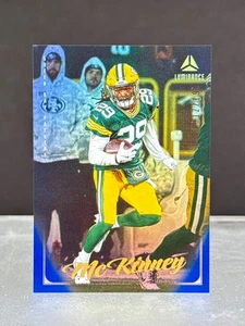 Xavier McKinney 2025 Panini Luminance Blue /199 Base Set #74 Packers - Picture 1 of 2