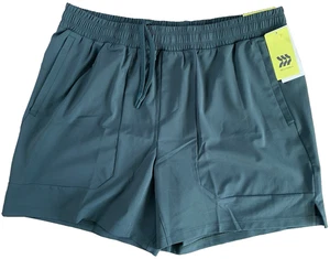 All in Motion L Large 6" Versatility Short Forest Green / 3GWW95 - Picture 1 of 16