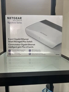 Netgear 8 Port Gigabit Ethernet Computer Switch - Picture 1 of 5
