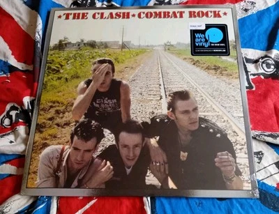 THE CLASH - "Combat" L.P. sealed 180g GERMAN IMPORT Ruts SEX PISTOLS Sid Vicious Foto 1 de 4