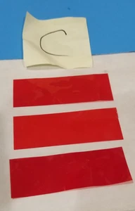 💥 1980's 3ct. Red Tech Spec Decoders Authentic G1 Transformers Lot C💥 - Picture 1 of 2