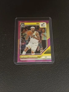 2024-25 Panini Donruss Optic Pink Hyper Jordan Clarkson M609 - Picture 1 of 2
