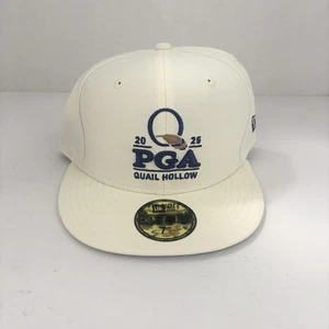 2025 PGA Championship Quail Hollow New Era 59Fifty Fitted Hat / Brand New / 7.5 - Picture 1 of 4