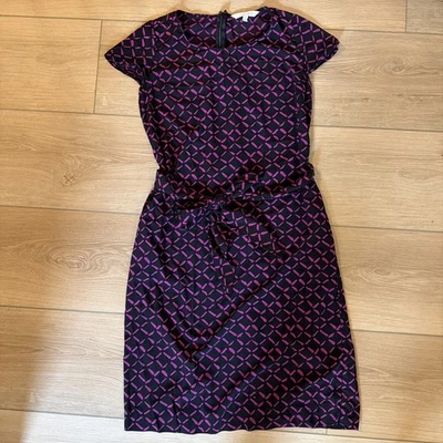 Women's Dress By Shade Black And Magenta Size Small . Short Sleeve , Knee Length - Image 1 of 4