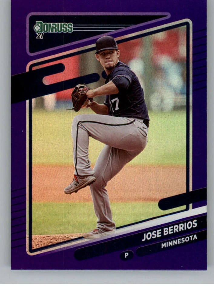 2021 Donruss MLB PA Baseball HOLO PURPLE Trading Cards PFL 151-262 W/Variants - Image 1 of 1