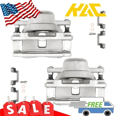 2X Front Brake Caliper & Bracket For 2007-2010 Dodge Charger 3.5L V6 18B4969 - Image 1 of 4