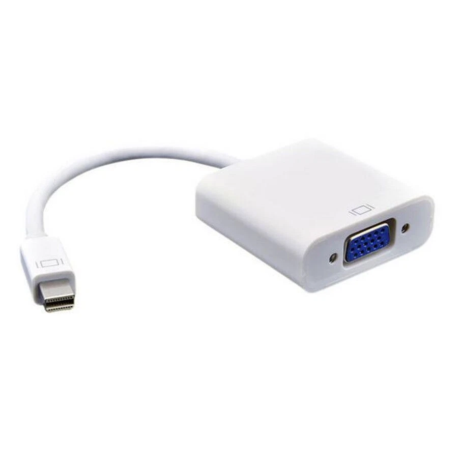 Mini Display Port DP Thunderbolt to VGA Adapter Cable for MacBook Pro Air Mac - Image 1 of 3