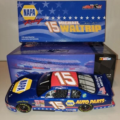 Acción Michael Waltrip 15 Napa Stars & Stripes 2002 Monte Carlo 1:24 Nascar Foto 1 de 2