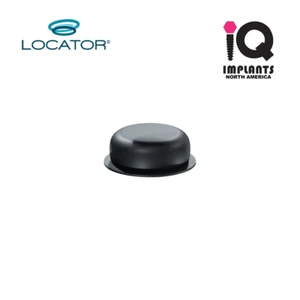 Zest Locator Genuine Processing Retention Replacement Inserts Caps Black (20 pk) - Picture 1 of 2