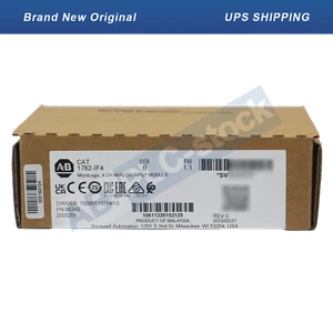 New Allen Bradley 1762-IF4 MicroLogix 4 Point Analog Input Module 1762-IF4 - Picture 1 of 5