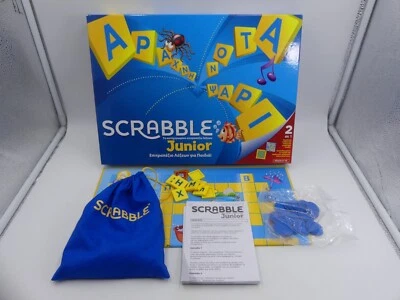 2012 Greek Board Game JUNIOR SCRABBLE MATTEL - Image 1 of 4