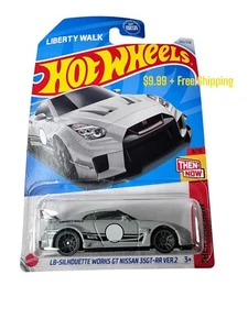Nissan LB-Silhouette Works GT 35GT-RR Ver2 Gray 2024 Then and Now Hotwheels - Picture 1 of 9
