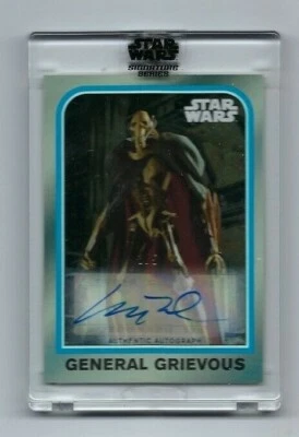2022 Star Wars Signature Series autograph AV-MW Matthew Wood 3/5 - Image 1 of 2