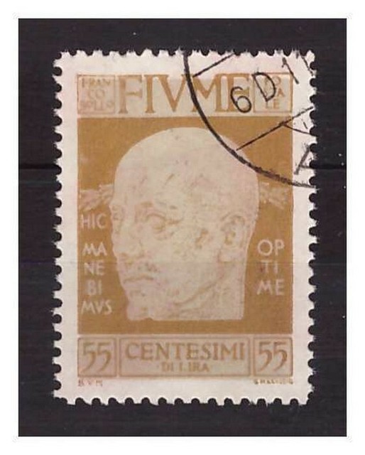 Fiume 1920 - D'Proclamation 55 Cents D'Occasion