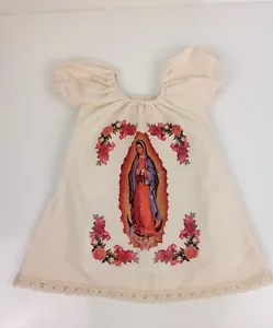 Our Lady of Guadalupe Mexican Dress Girls Different Sizes Virgen de Guadalupe - Picture 1 of 1