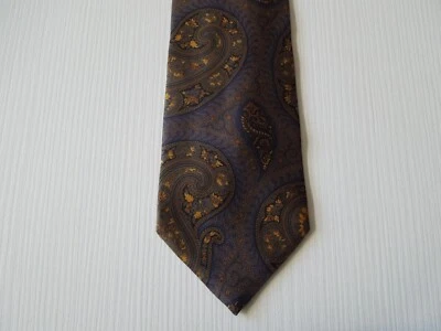 HUGO BOSS SILK TIE SETA CRAVATTA MADE IN ITALY 2029 - Imagen 1 de 4