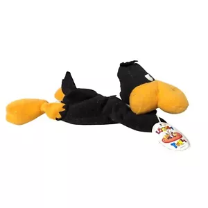 Looney Tunes Daffy Ente Plüsch 8,5 x 3,5 x 3 Zoll Originaletiketten Vintage 1996 Geschenk - Bild 1 von 4