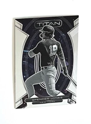 Spencer Jones 2023 Panini Chronicles Titan #9 New York Yankees - Image 1 of 2