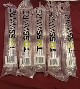 TOSSWARE POP 9oz Flute Premium Quality, Recyclable Unbreakable 12ct BPA Free New - Picture 1 of 6