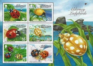 2014 Alderney Sg MSA514 Alderney Ladybirds MNH - Picture 1 of 2