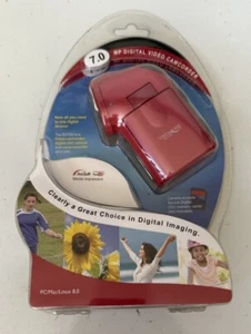 Nuova videocamera portatile VistaQuest DV700 MP video digitale 4" rossa - Foto 1 di 2