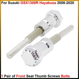 Tornillos de pulgar anodizados para asiento delantero - para Suzuki GSX1300R Hayabusa 2008-2020 - Imagen 1 de 5