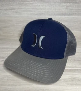 Hurley Trucker Mesh Hat Snapback Adjustable Blue / Gray - Picture 1 of 5