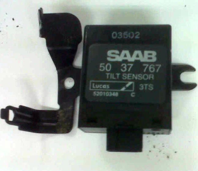 SAAB 9-3 93 Alarm Tilt Sensor 1998 1999 2000 2001 2002 2003 5037767 400110516  - Image 1 of 1