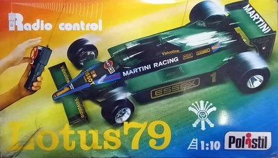 LOTUS 79 RADIO CONTROL POLISTIL Modellino radiocomandato anni '70 NUOVO - Immagine 1 di 2