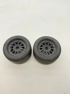 PROLINE Prime 2.8" Street Tires Mounted 12mm Black Wheels For Ft/Rr 10116 - Picture 1 of 5