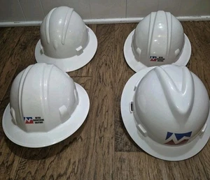 LOTE DE 4 PIEZAS NUEVO de METRO ENGINEERING SOLUTIONS Pyramex MSA ala completa 6,5 a 8 - Imagen 1 de 8