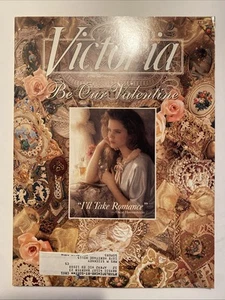 February 1992 VICTORIA Magazine Home Garden Lifestyle Romance Valentine  - Picture 1 of 2
