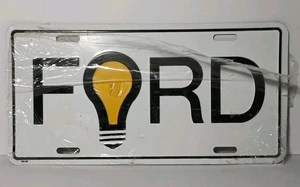 Nuova vecchia targa Ford vintage anni 80 metallo lampadina Ford idea migliore camion - Foto 1 di 9