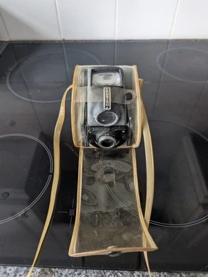 Vintage Ensign Ful-Vue Box Camera With Original Ensign Water Proof Case - Image 1 of 4
