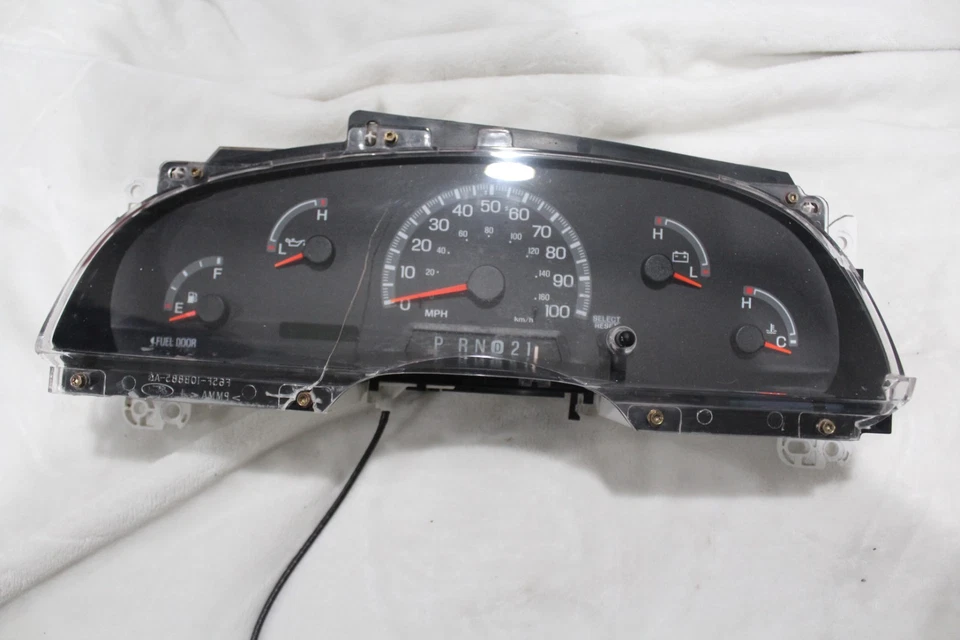 00-03 Ford F150 F250 Cuadro de instrumentos Medidores Velocímetro Auto LIMPIO Foto 1 de 4