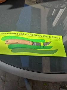 DDR Gartenmesser Gardening Knife Klappbar VEB NEU &OVP - Bild 1 von 4